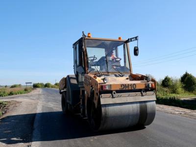 АО «Рязаньавтодор» завершает ремонт трассы в Михайловском округе